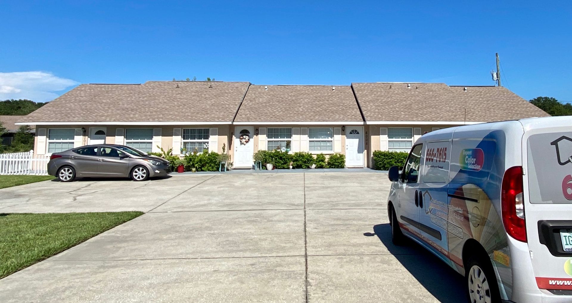 After Pressure washing | Spring Hill, FL