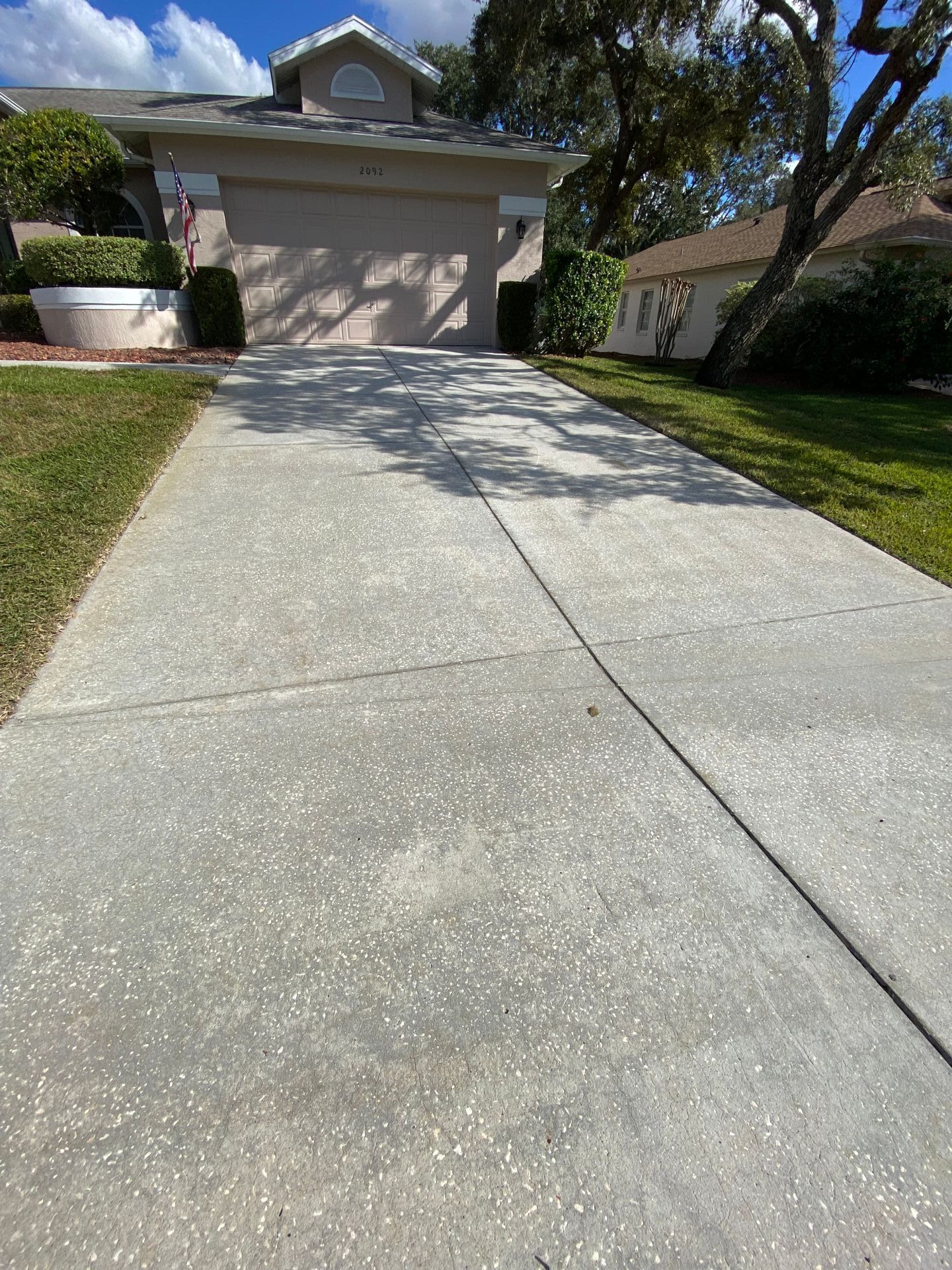 After Pressure washing | Spring Hill, FL