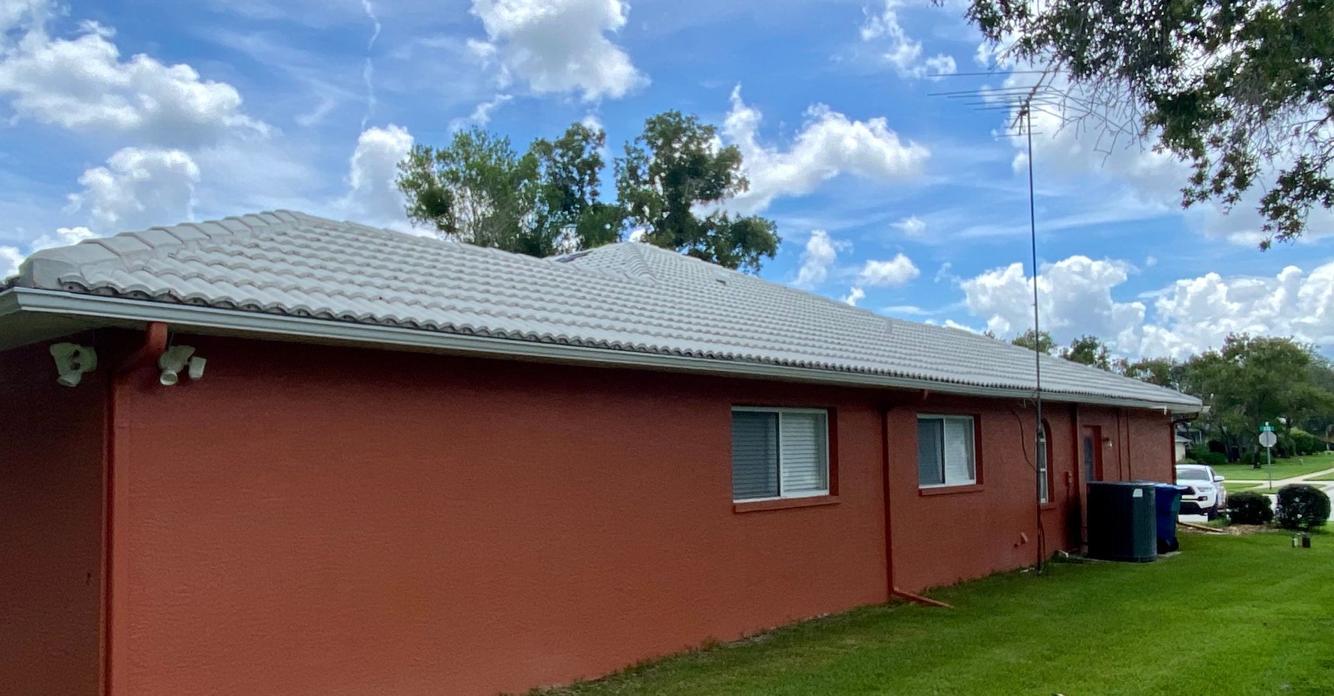 After Pressure washing | Spring Hill, FL