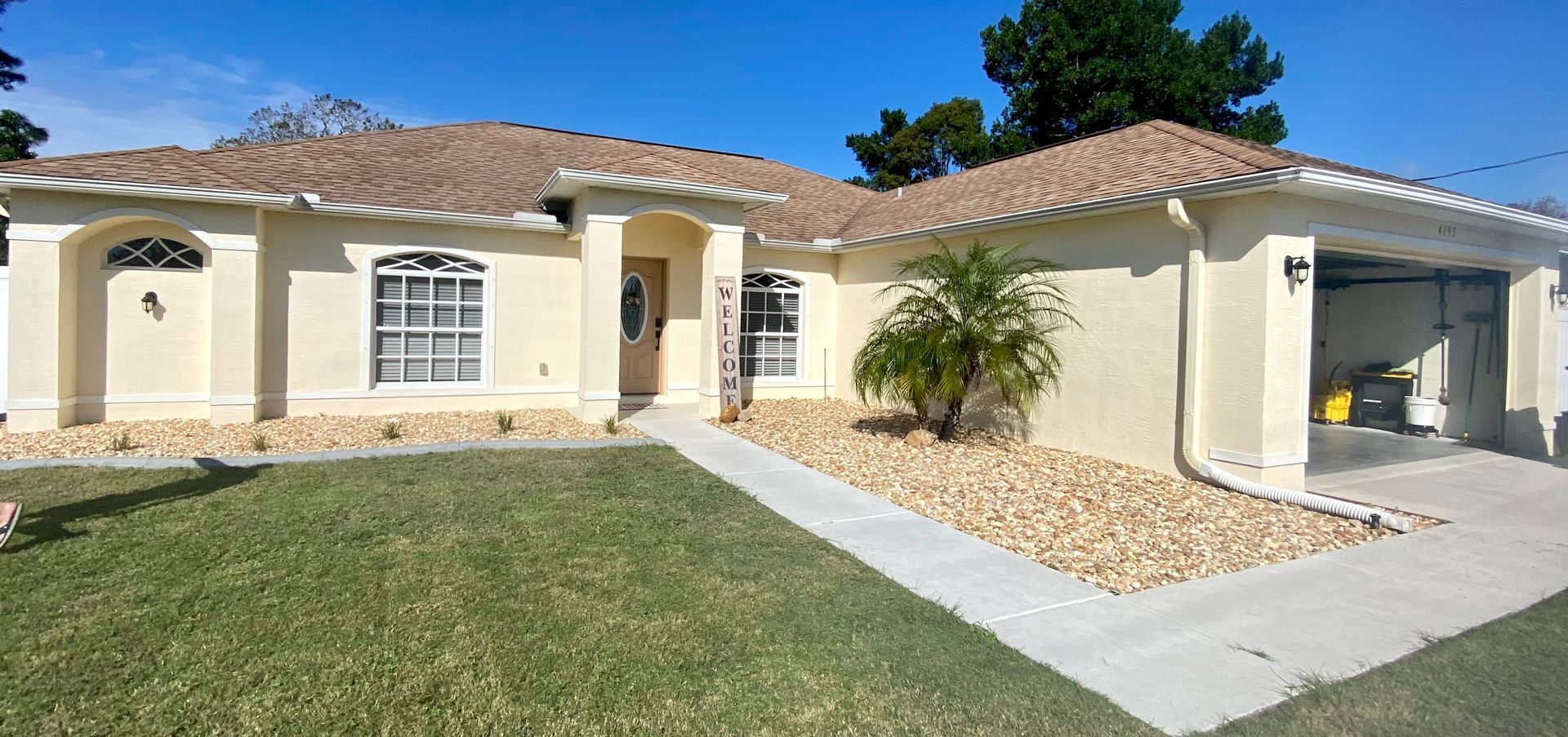 Before exterior painting | Spring Hill, FL