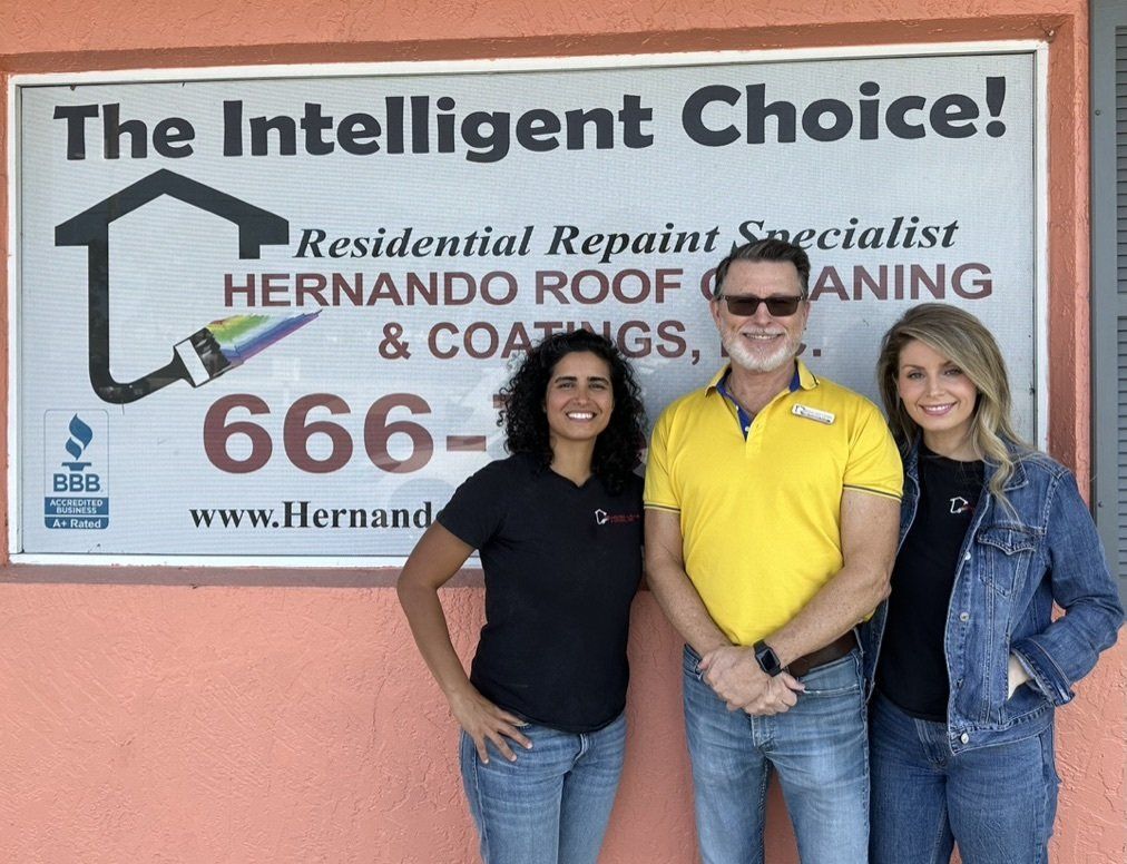 Paint company team | Spring Hill, FL | Hernando Roof Cleaning & Coatings