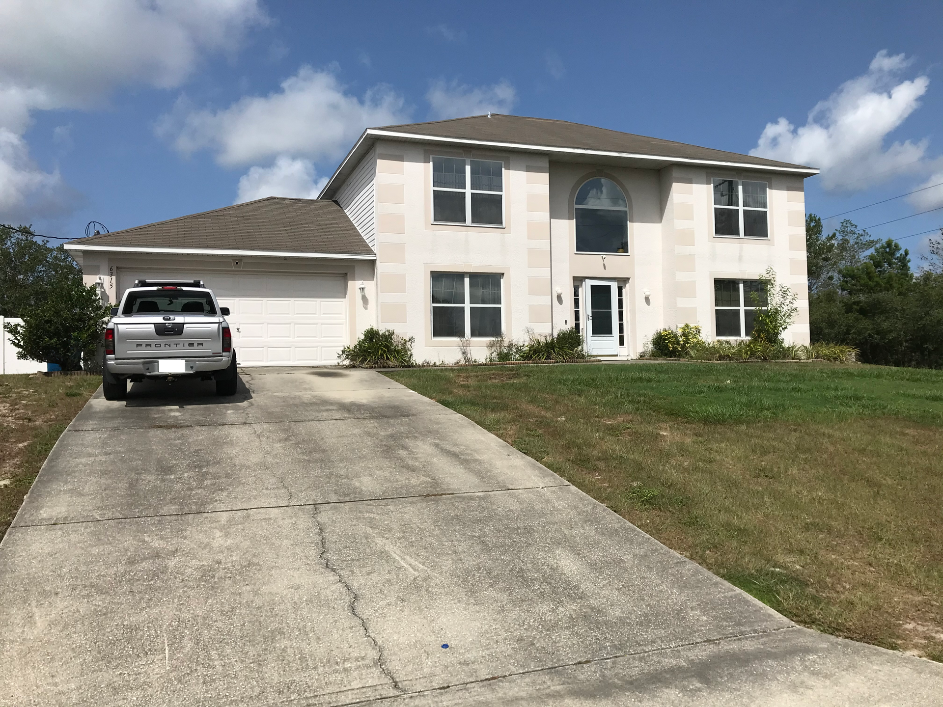 Before exterior painting | Spring Hill, FL