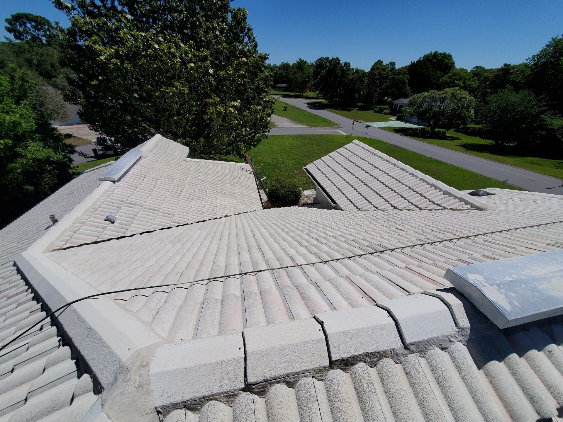 Before roof painting | Spring Hill, FL