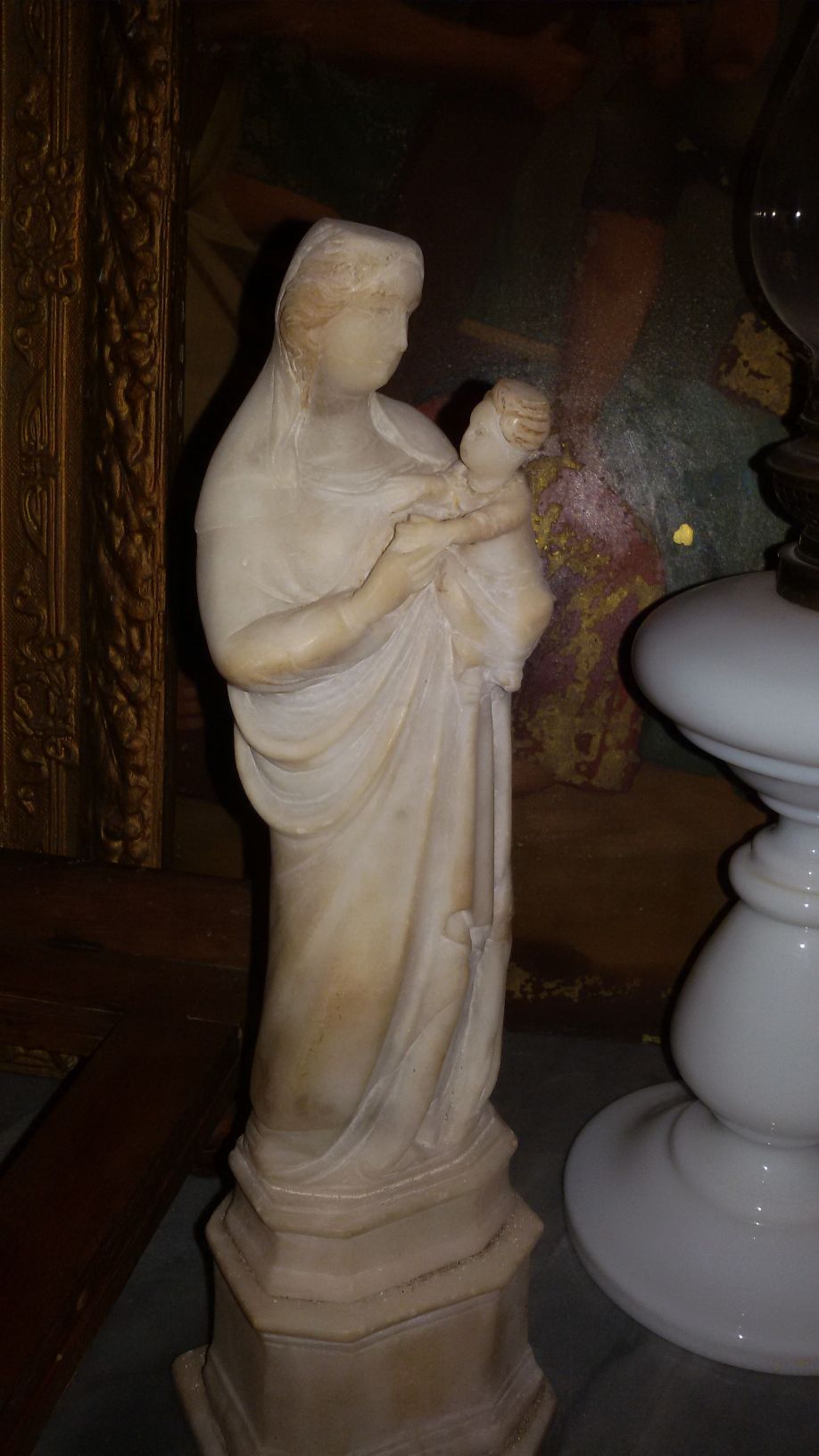 Statua da restaurare