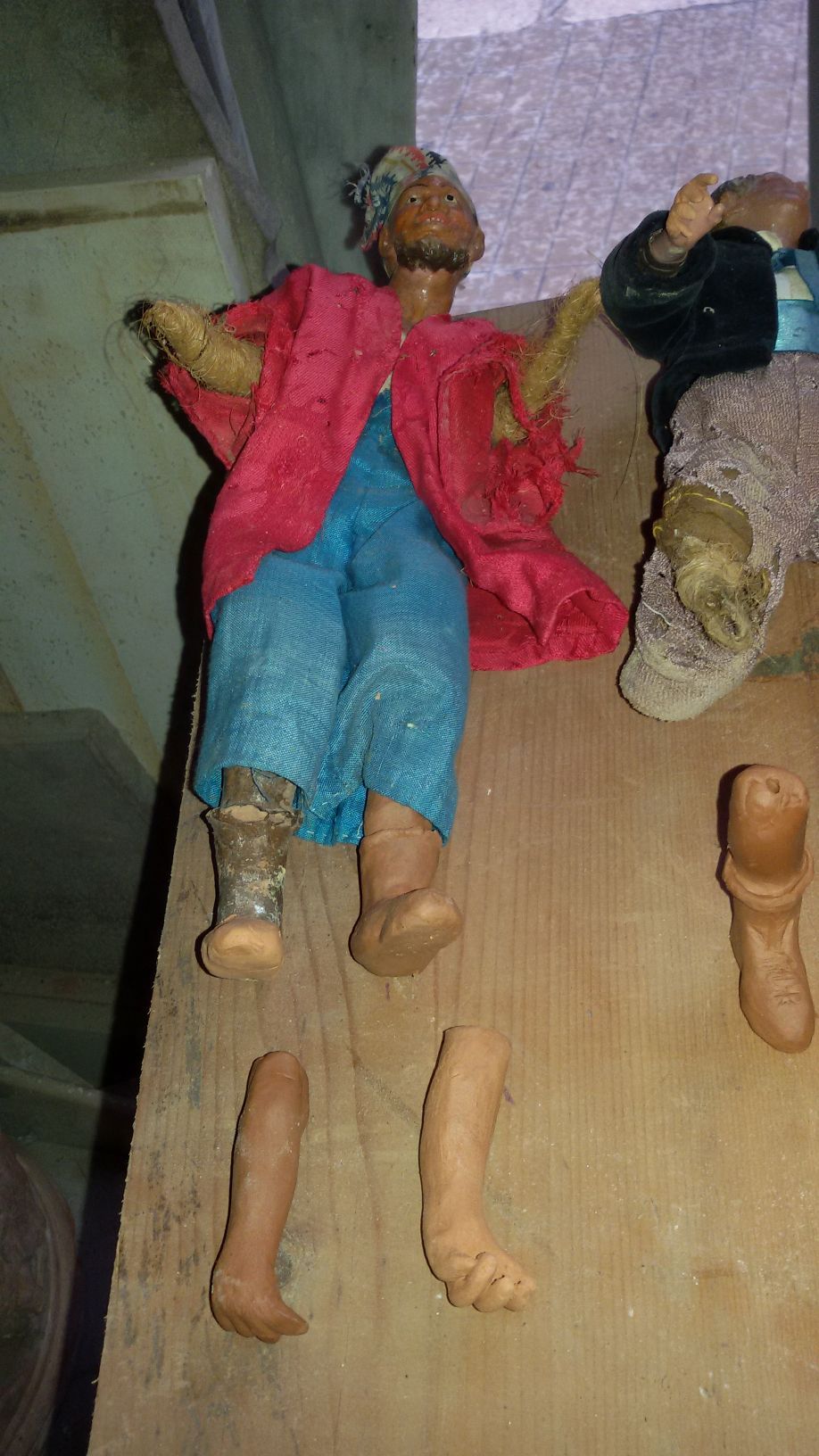 Statua da riparare