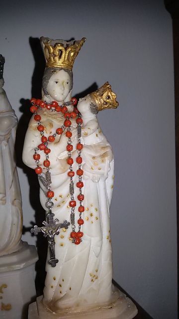 Statua della Madonna restaurata