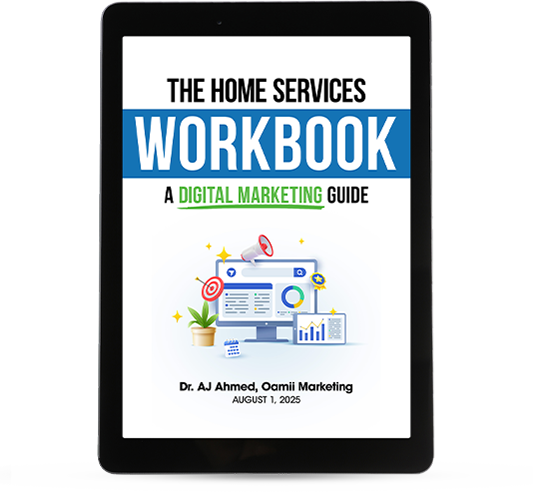 Home Services Workbook – Simple Marketing Planner for Business Growth
