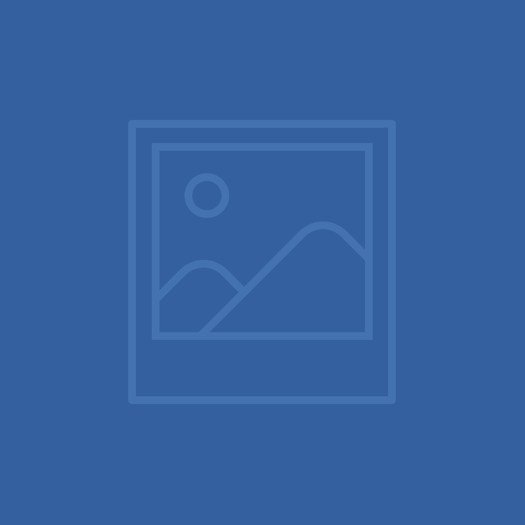 a picture of a mountain in a frame on a blue background .