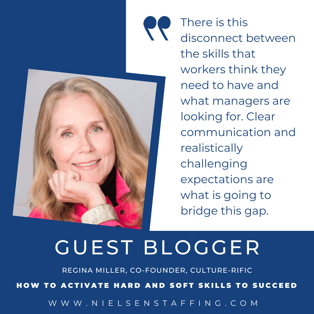 professional picture of Regina Miller with a quote pulled from her blog.