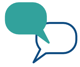 Chat Bubble Icon Nielsen Associates chat bubble icon