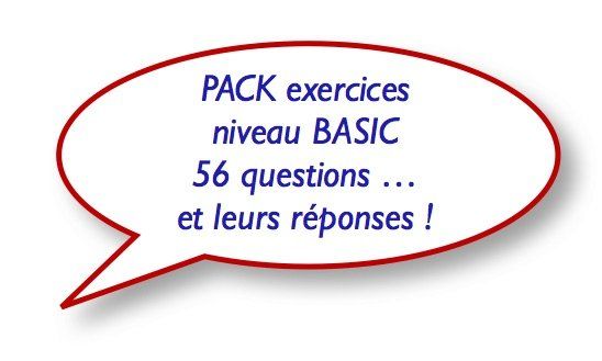 cliquez pour les détails Pack Anglais niveau BASIC
