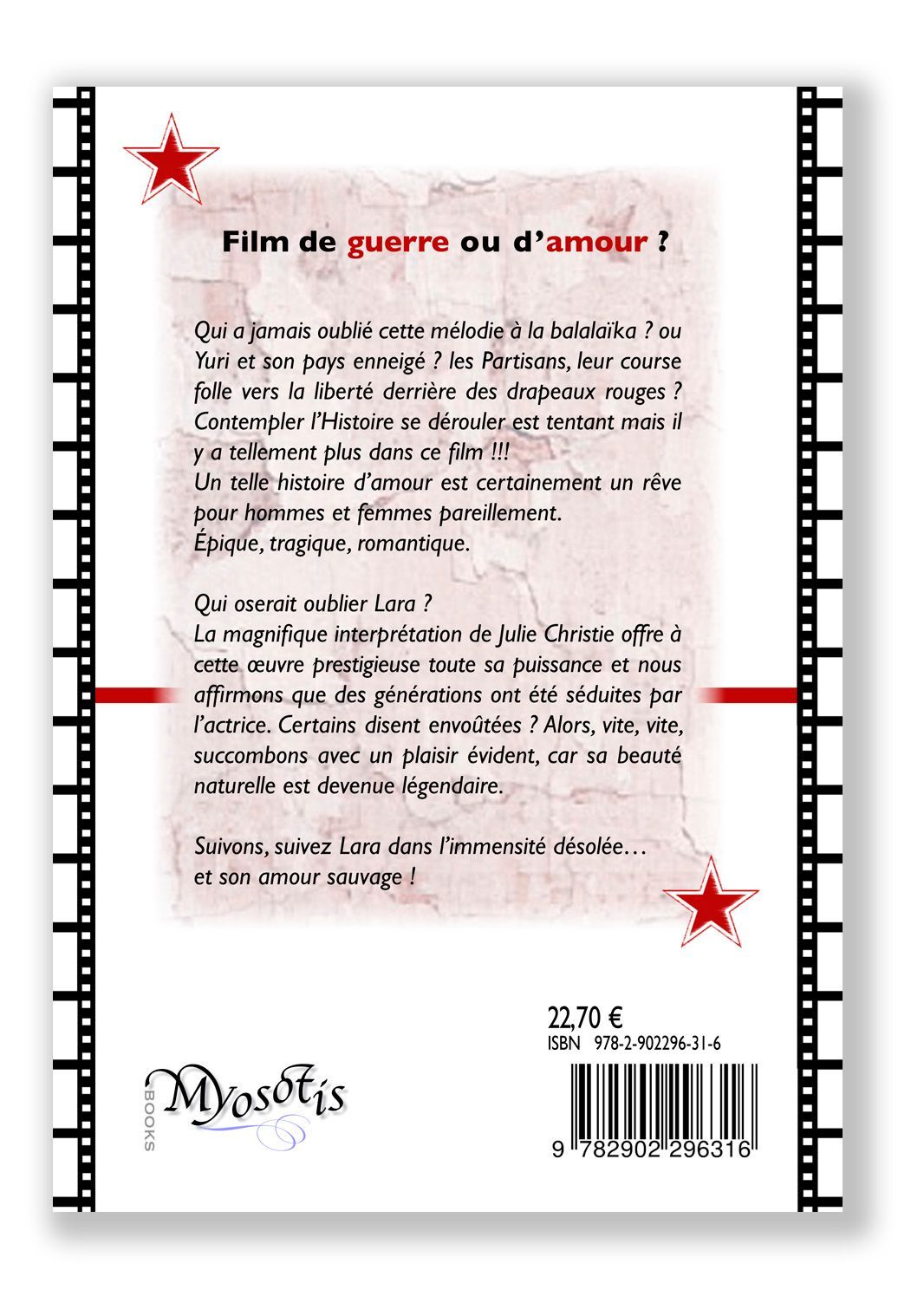 dos couverture livre