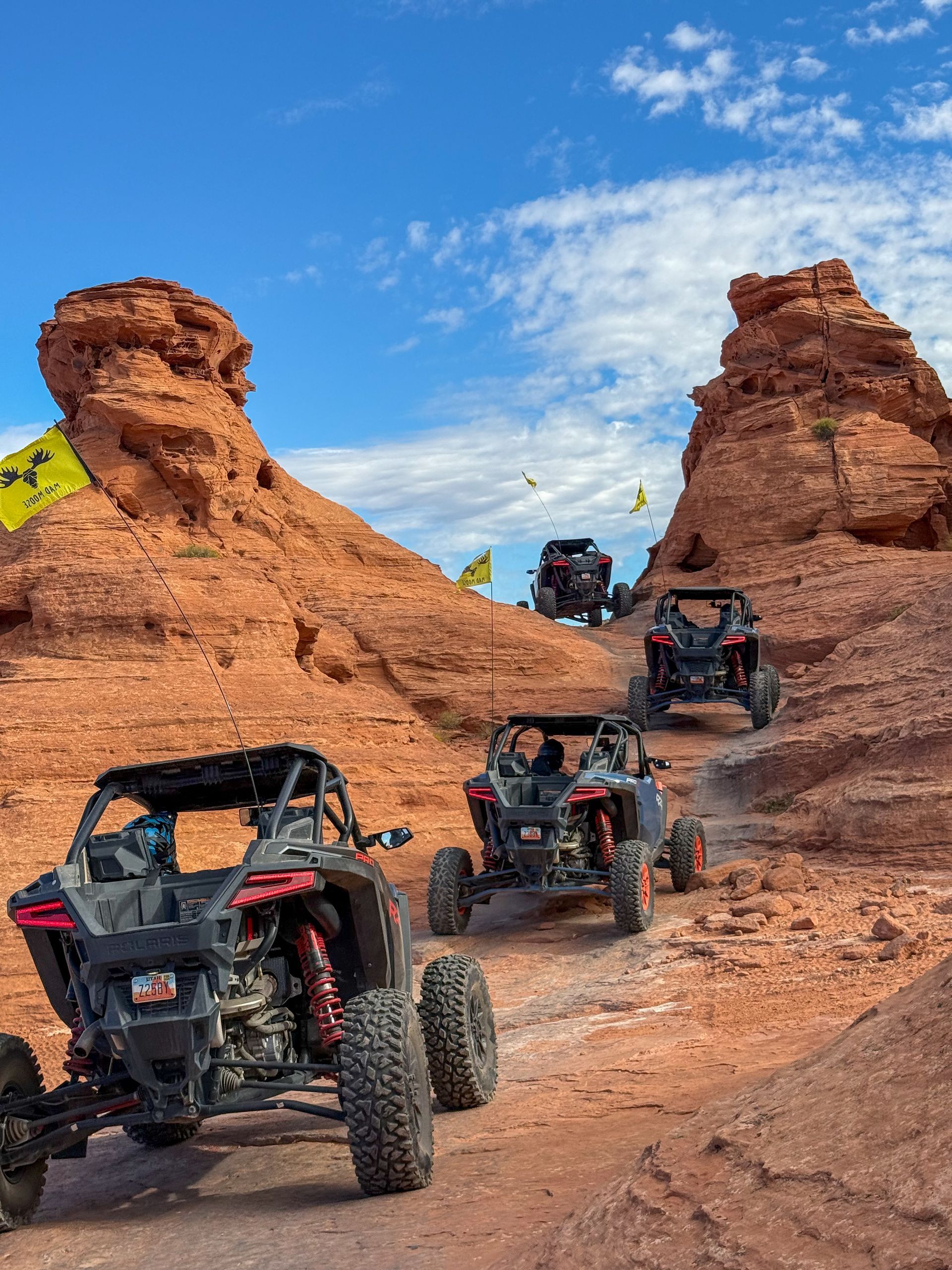 UTVs at Sand Hollow State Park