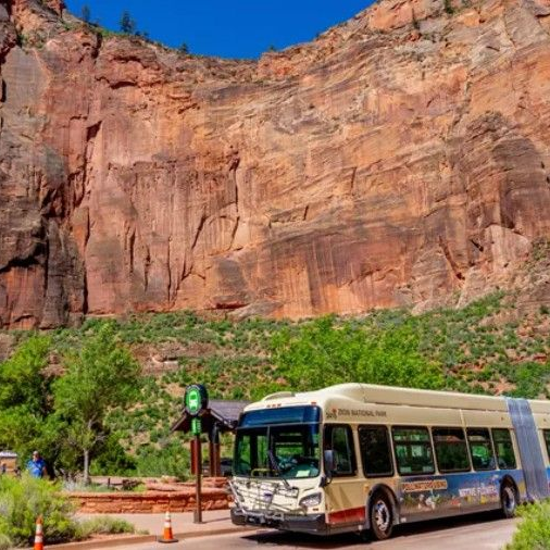 Zion National Park Shuttle Bus