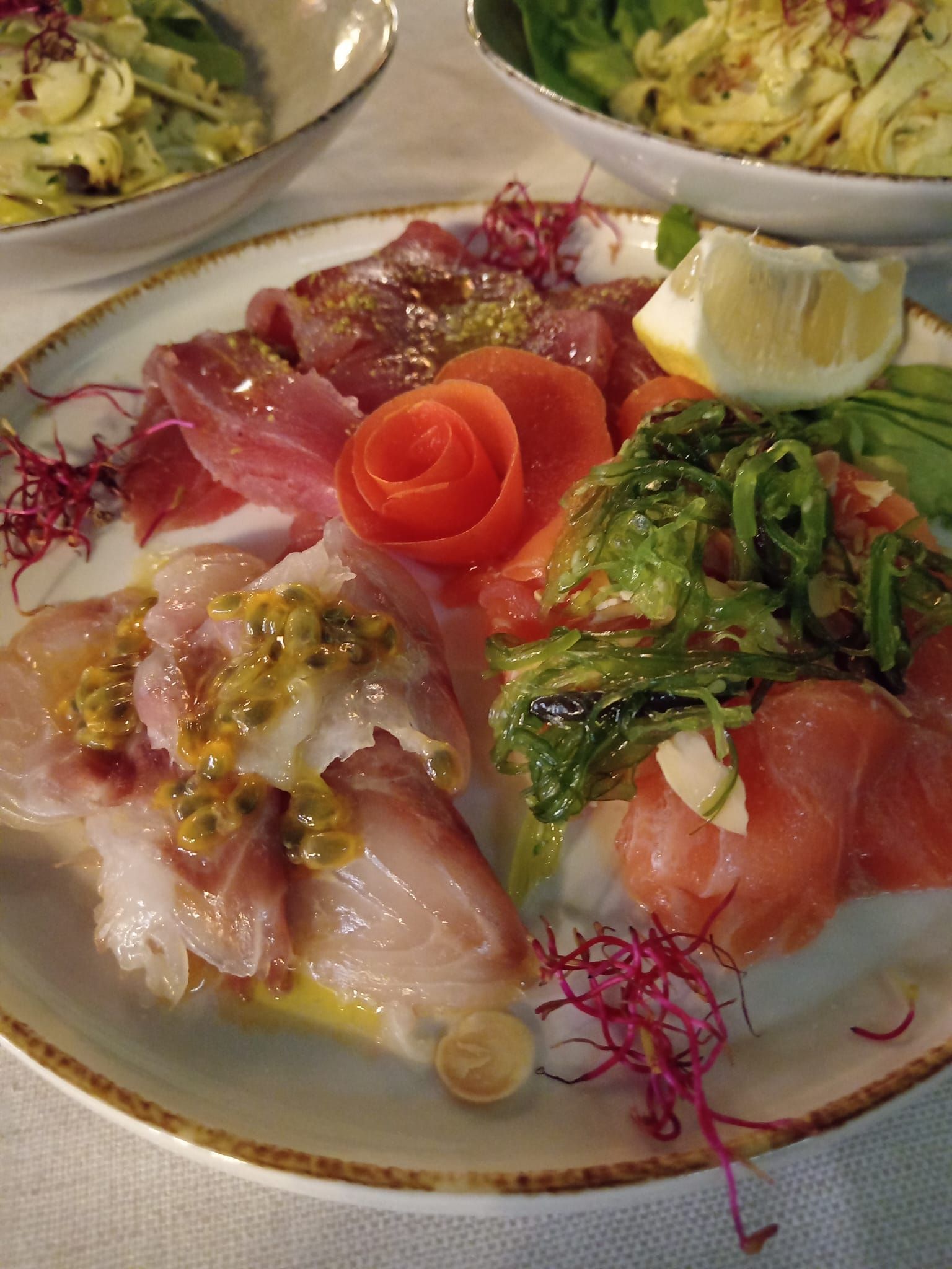 antipasti di pesce a Rabaja, La Bottiglieria di Legnano