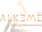 Gold logo: 