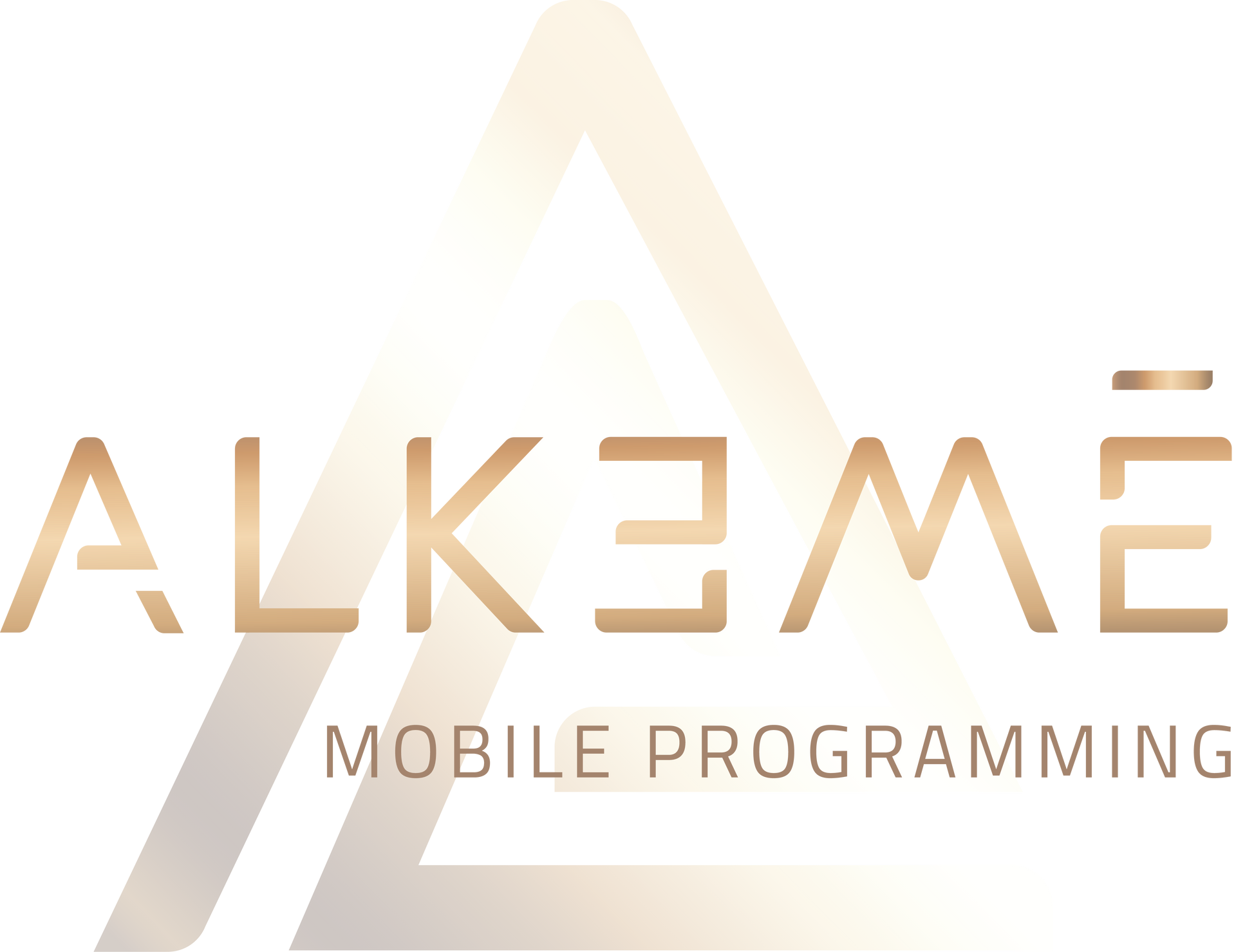 Gold logo: 