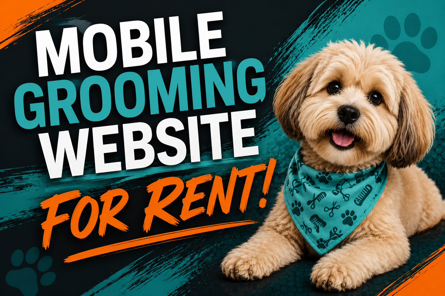Mobile Grooming Website for rent