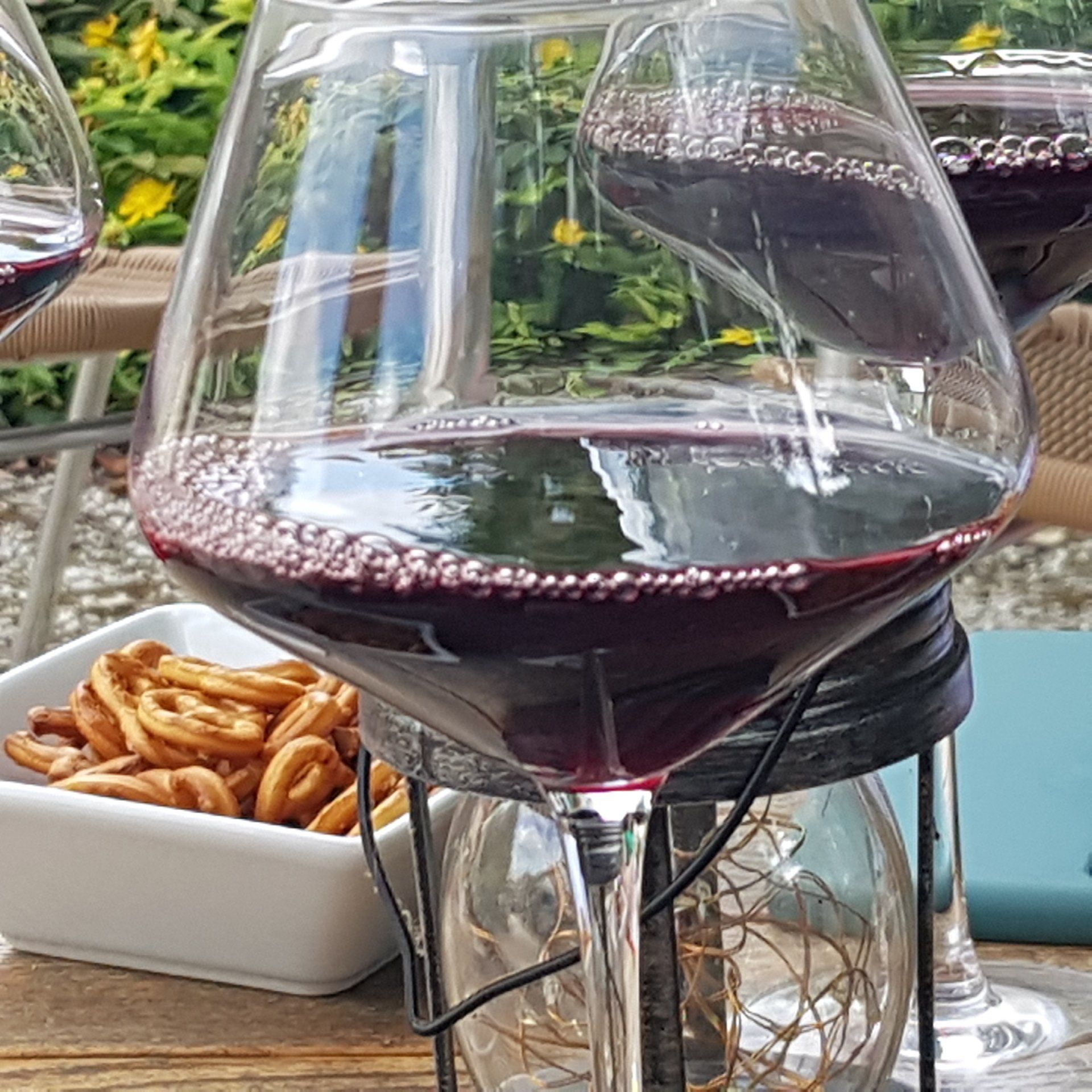 glas rode wijn