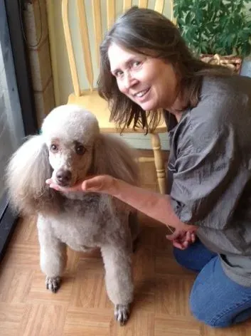 Elaine And The Dog - Elk Grove, CA - Noah's Ark Dog & Cat Grooming