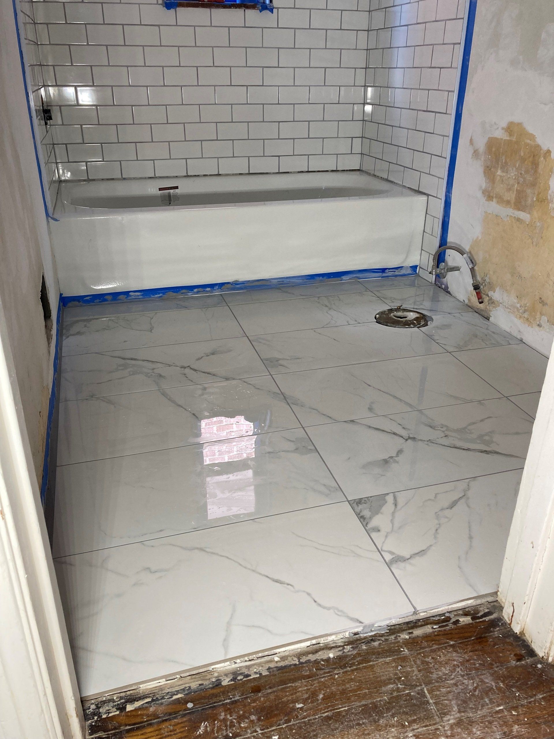 Tile Floor Installation — Pittsburgh, PA — Ahrn City Contracting LLC