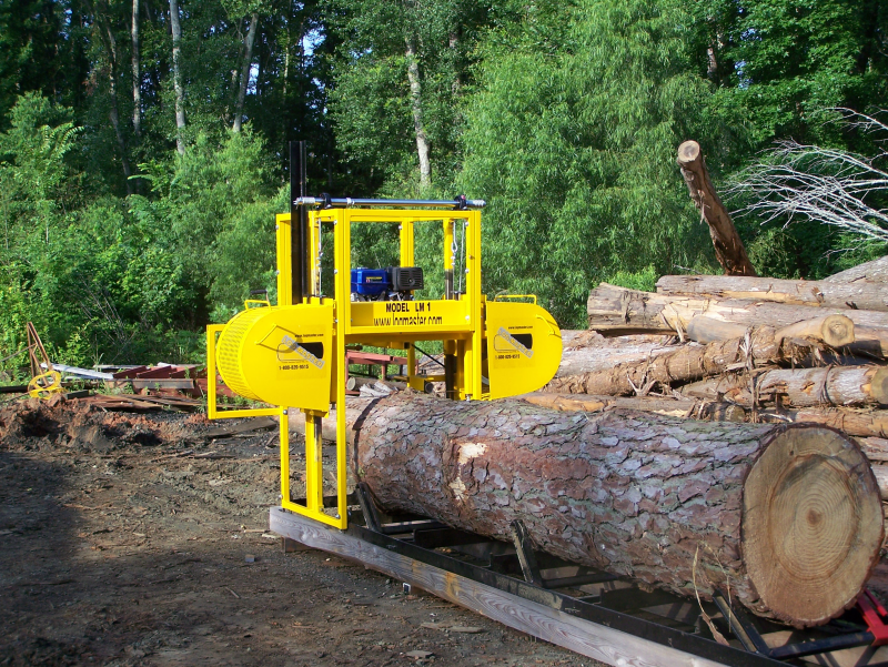 Clean Side Cut Sawmill