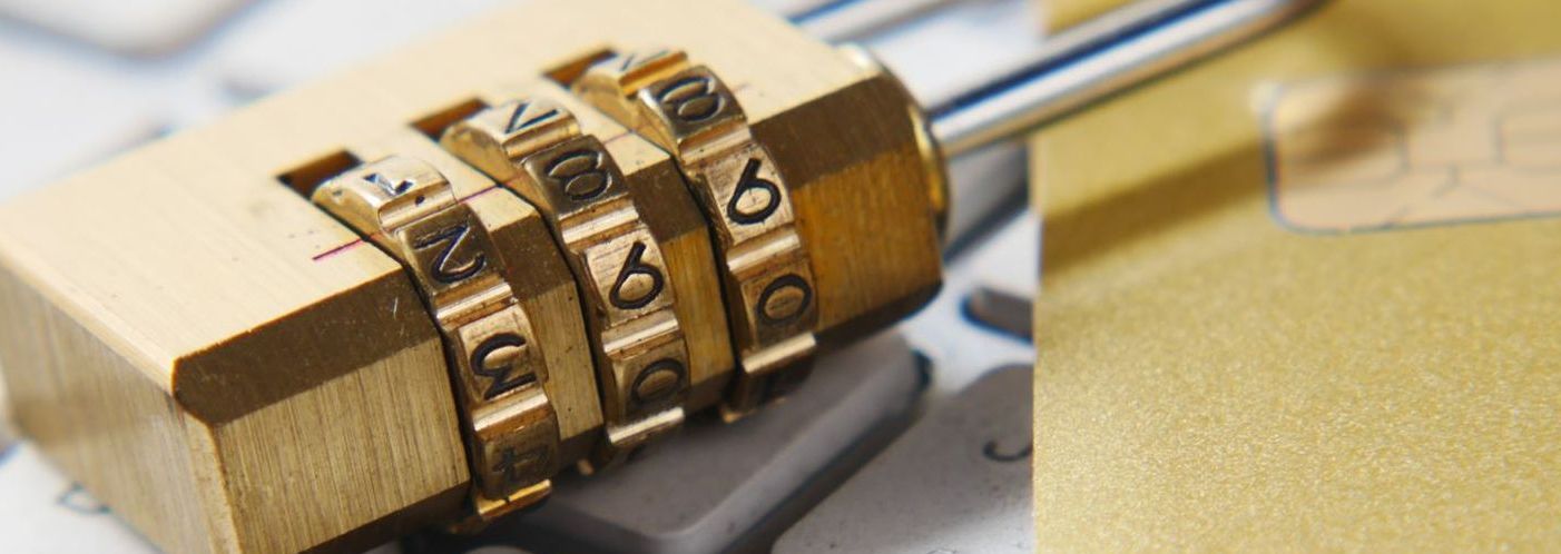 Padlock On Laptop Representing Effective IT Security Policies