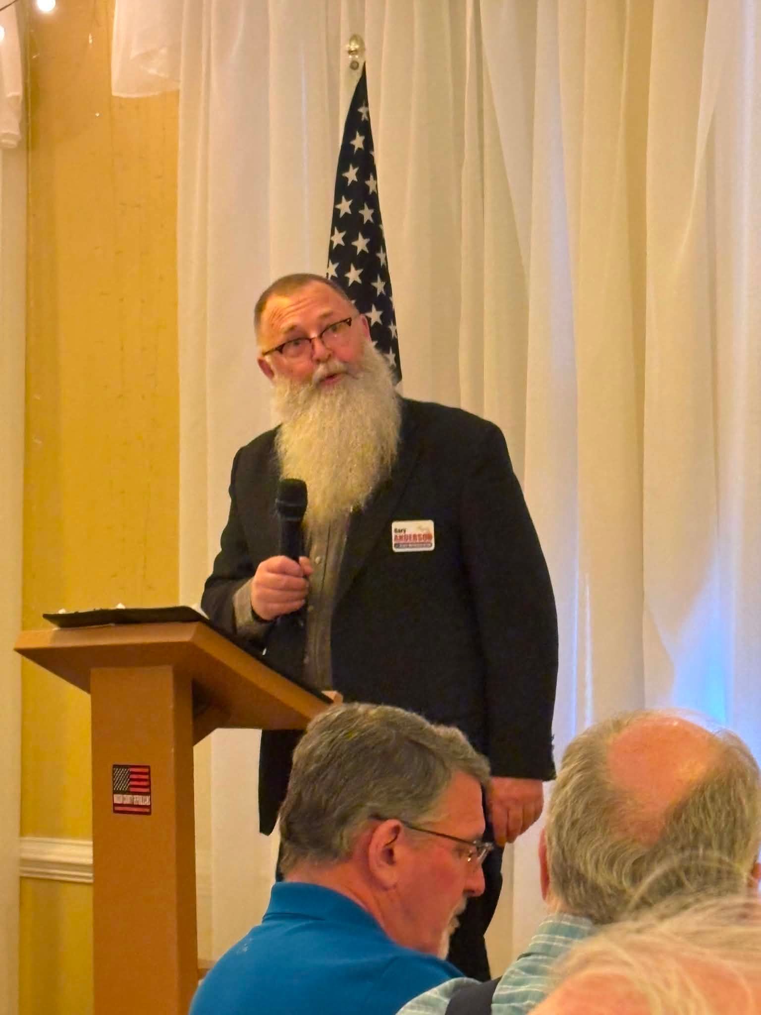 Lincoln day Dinner Gary Anderson