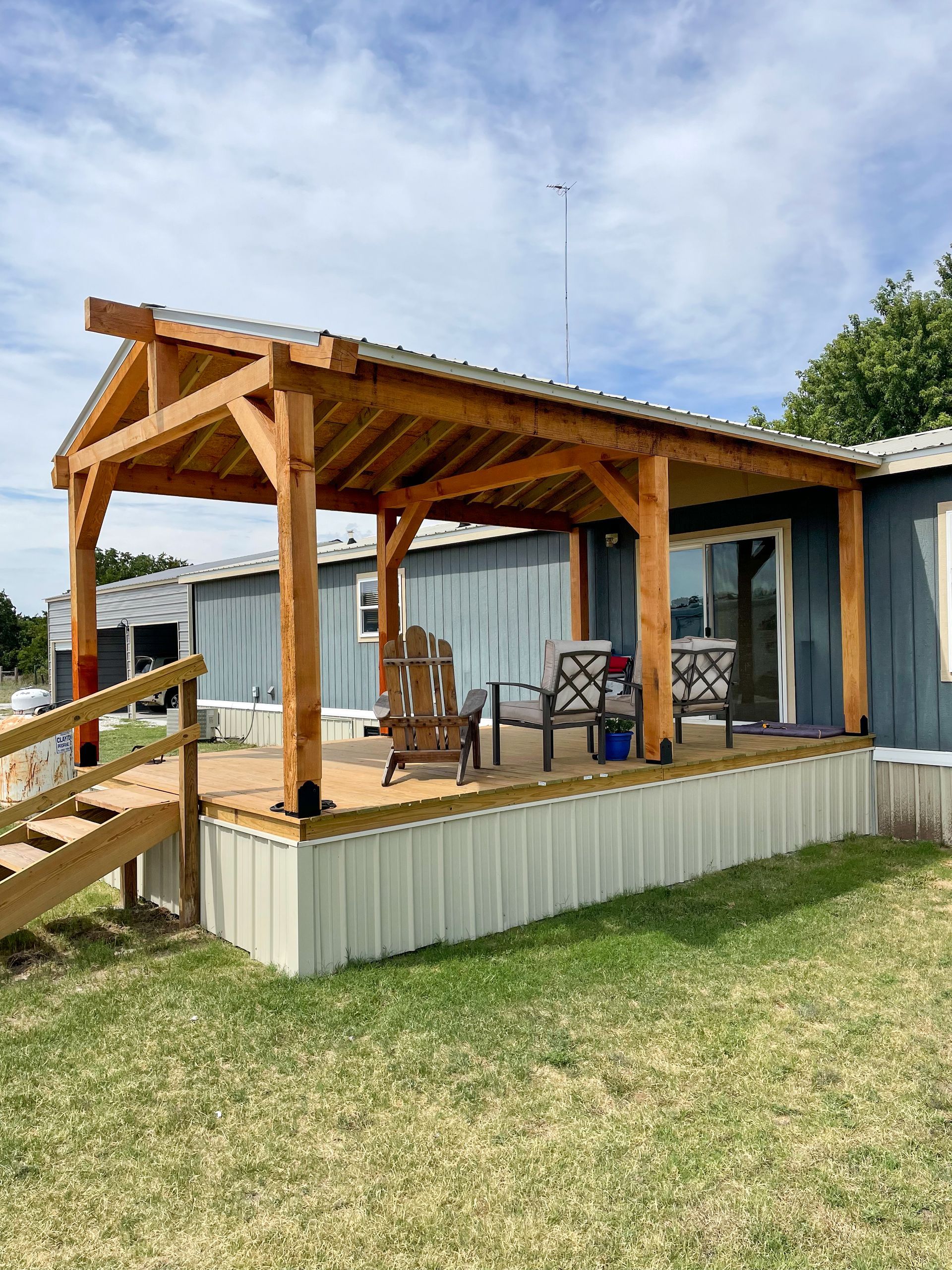 New Deck Build Canton Oklahoma