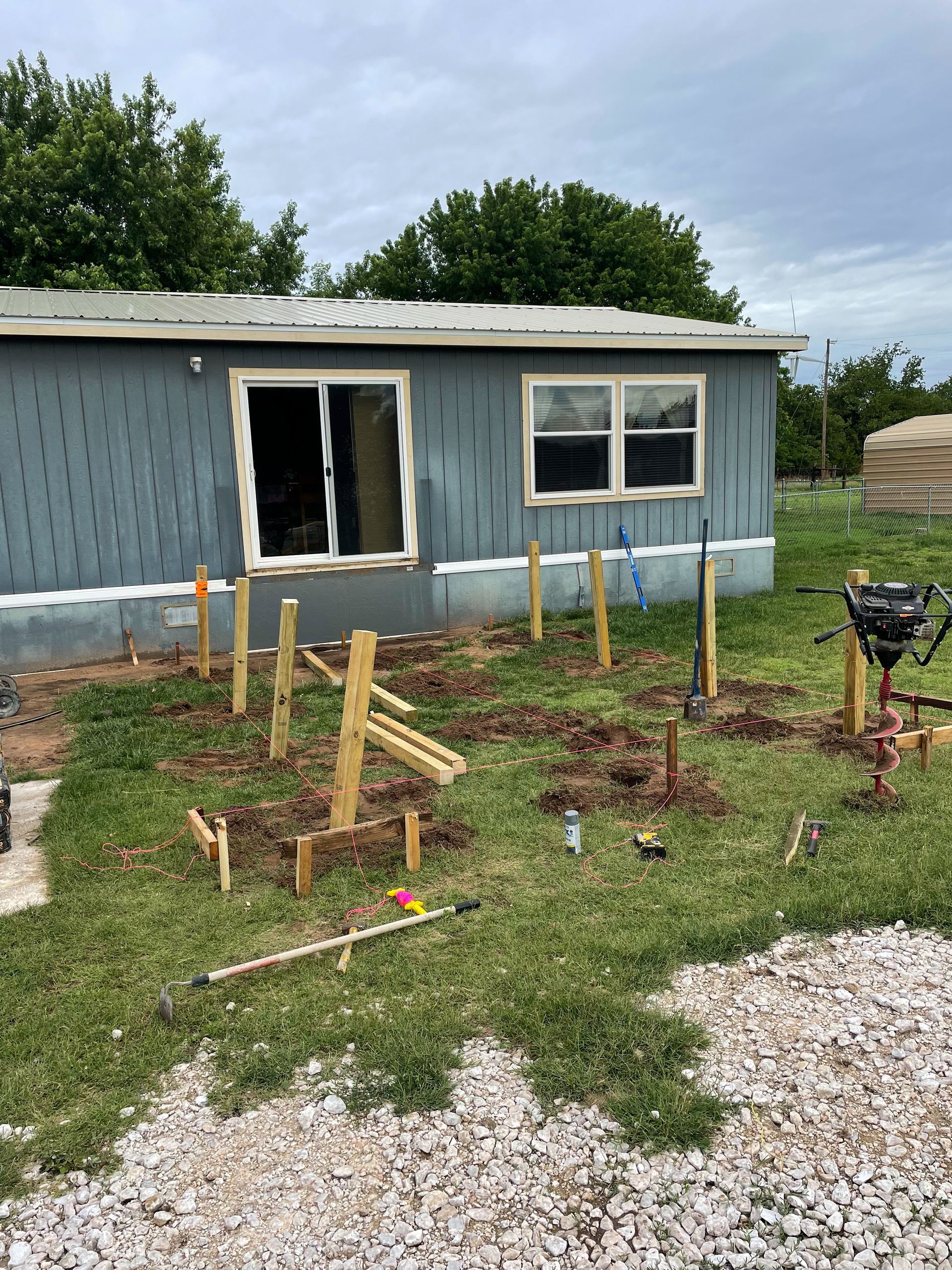Before Adding Deck
