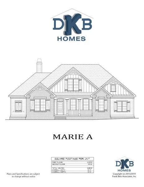 Architectural rendering of a house, 