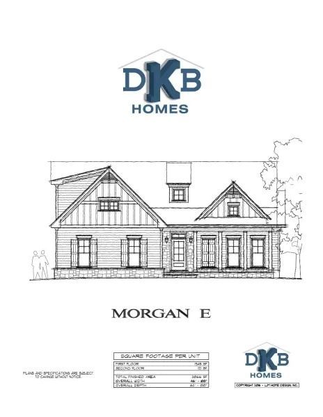 Architectural rendering of a house, 