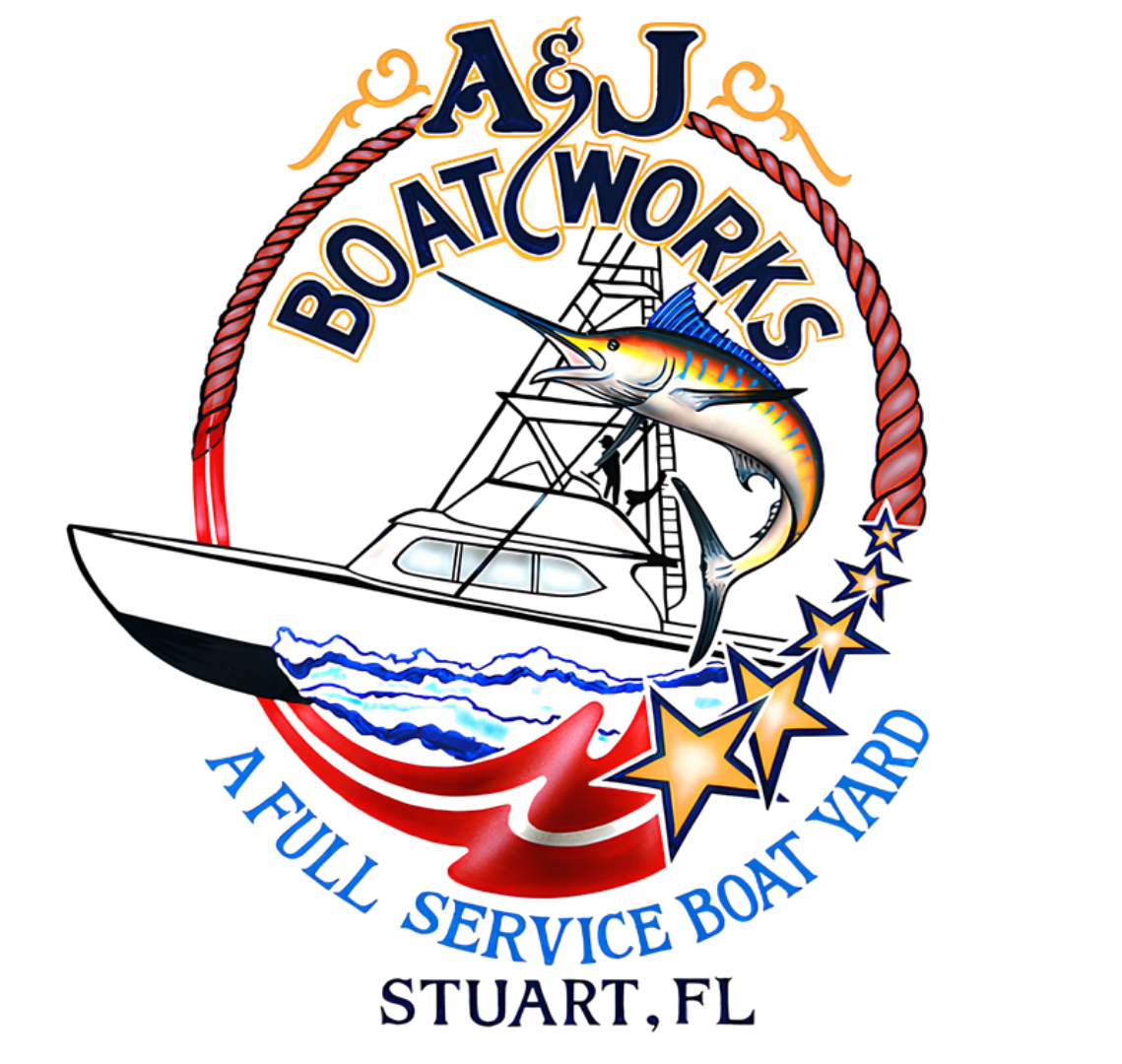 A & J Boatworks logo