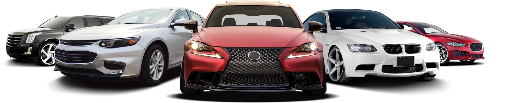 Five vehicles in a row | Itasca Automotive