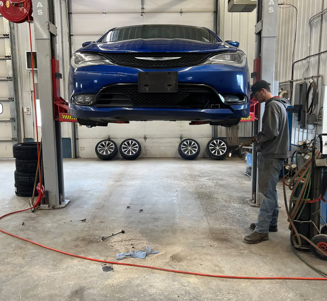 Blue Car | Itasca Automotive