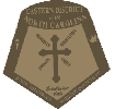 Emblem: Eastern District of North Carolina with cross and inscribed virtues.