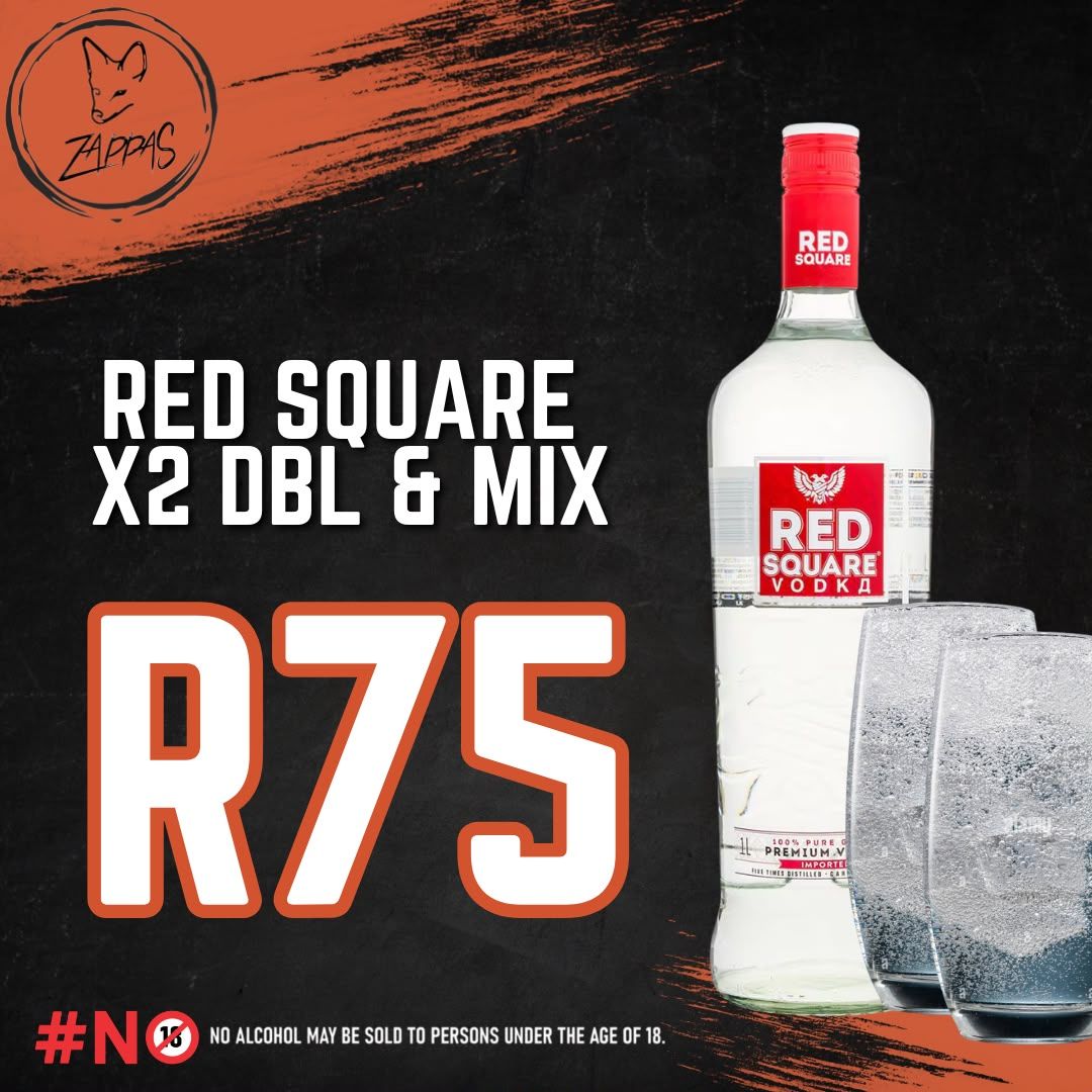 Drinks Special at Zappas Murrayfield, Pretoria.