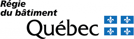 Un logo pour la province de québec avec des drapeaux dessus