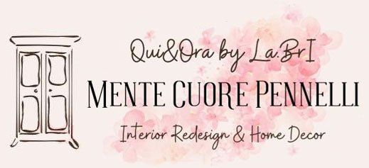 MENTE CUORE PENNELLI Qui e Ora by La.Bri - logo