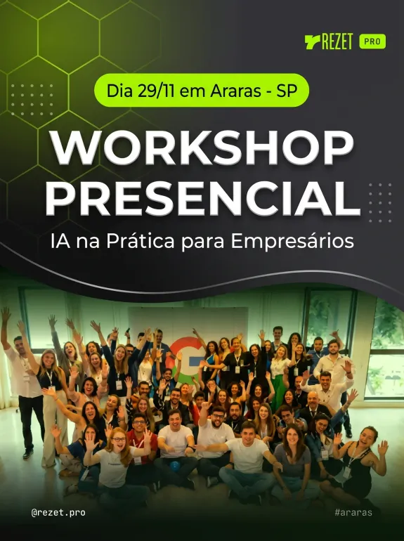 Workshop Presencial Rezet Pro Araras-SP