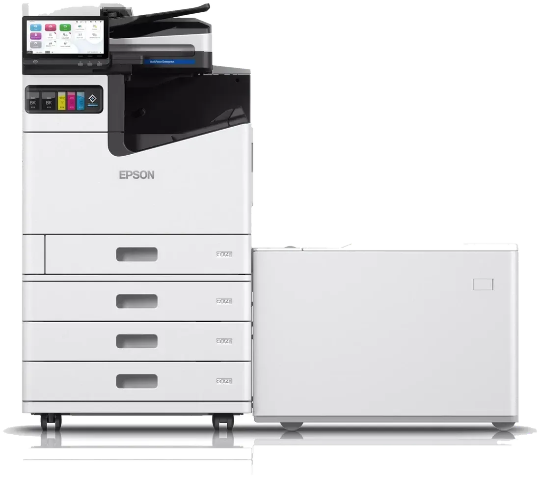 Epson AM-C10000 — pełna konfiguracja z podajnikiem o dużej pojemności