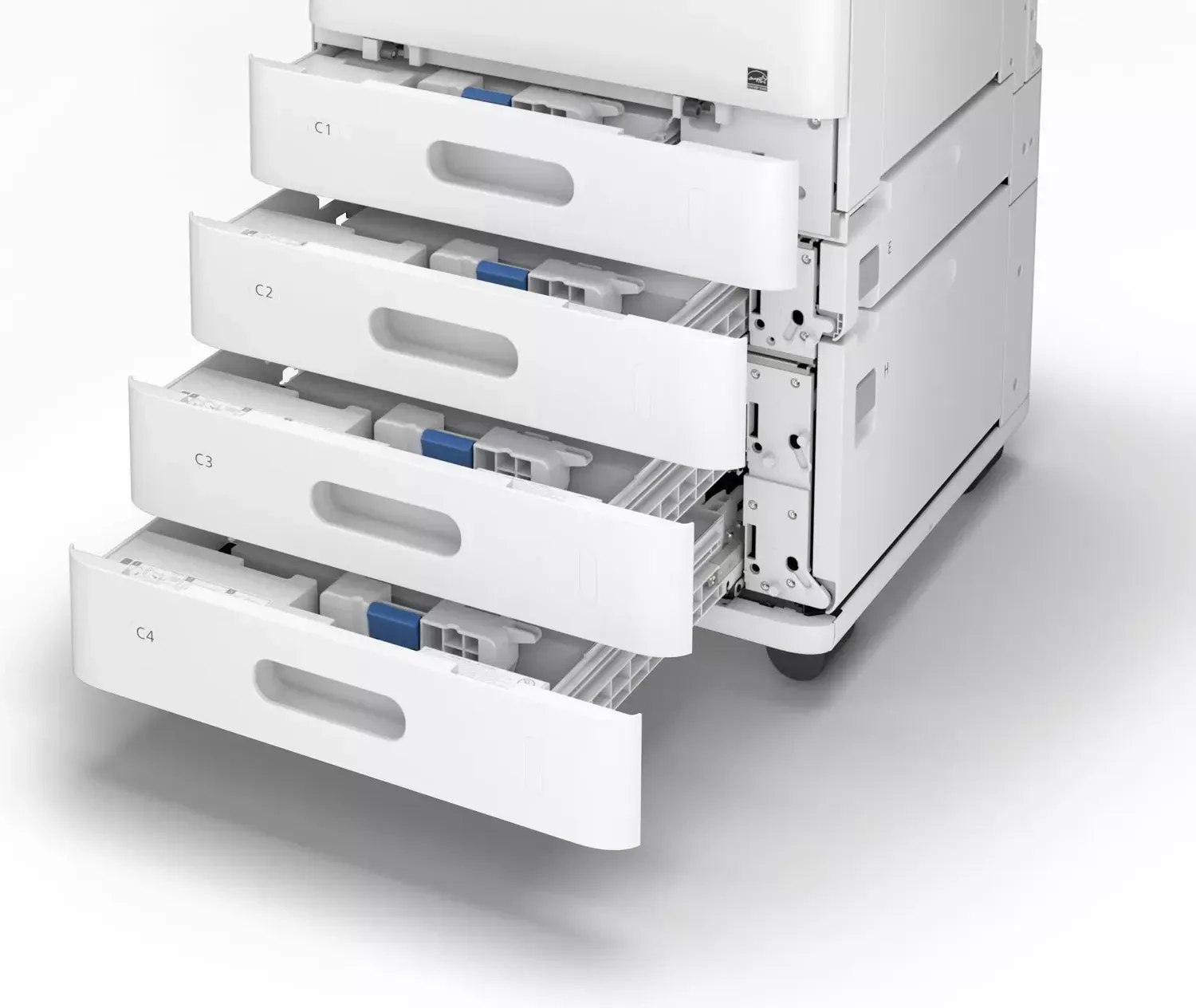 Epson AM-C400 — wysuwane kasety na papier