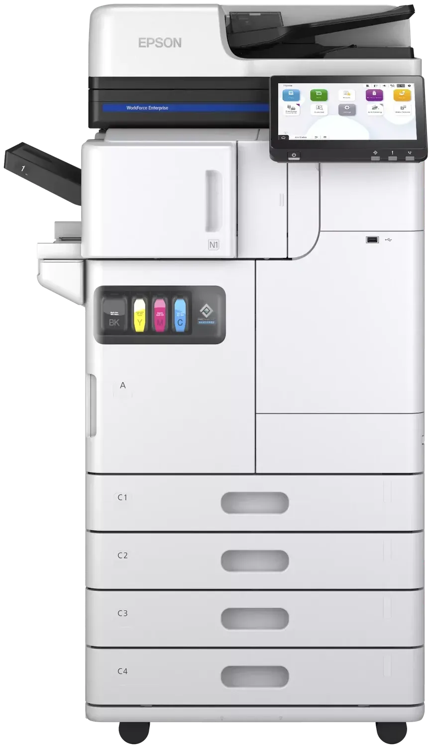 Epson AM-C5000 — kolorowe urządzenie wielofunkcyjne A3 klasy enterprise z panelem 10,1 cala