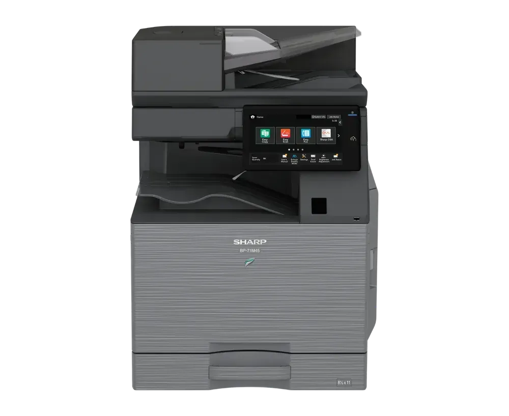 Sharp BP-71M45 — monochromatyczne urządzenie wielofunkcyjne A3 z panelem dotykowym 10,1 cala