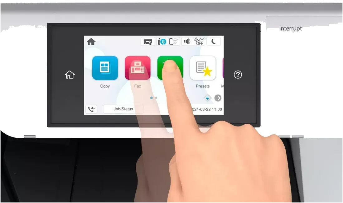 Epson EM-C7100DWF — panel dotykowy 12,7 cm
