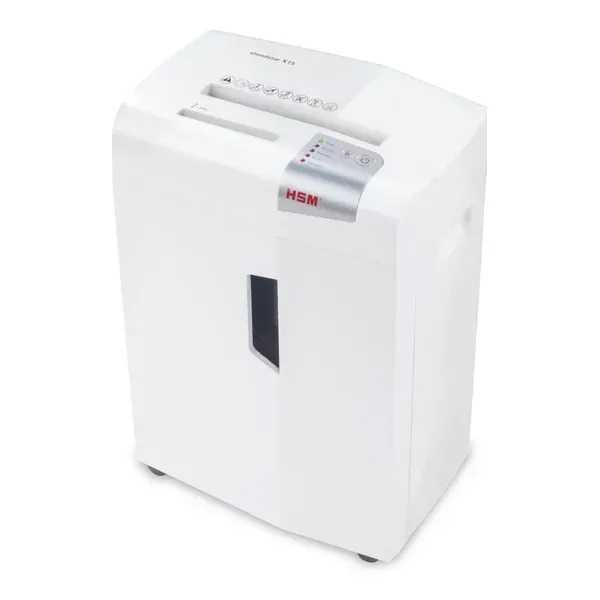 HSM shredstar X15 — niszczarka ścinek 4 x 37 mm, DIN 66399 P-4
