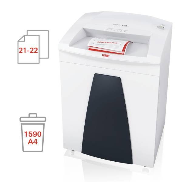 Niszczarka HSM Securio B35 z parametrem 21–22 arkusze
