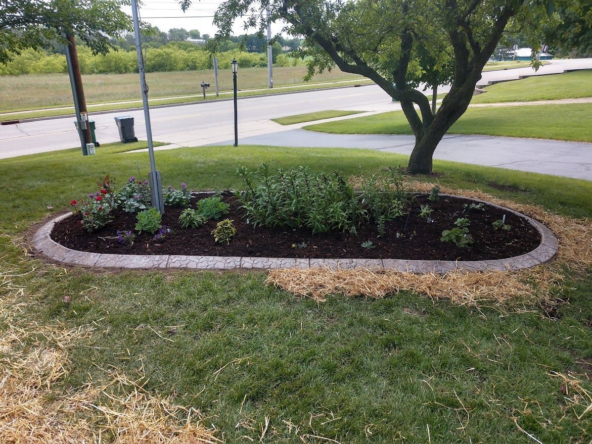 bed decorative landscape curbing