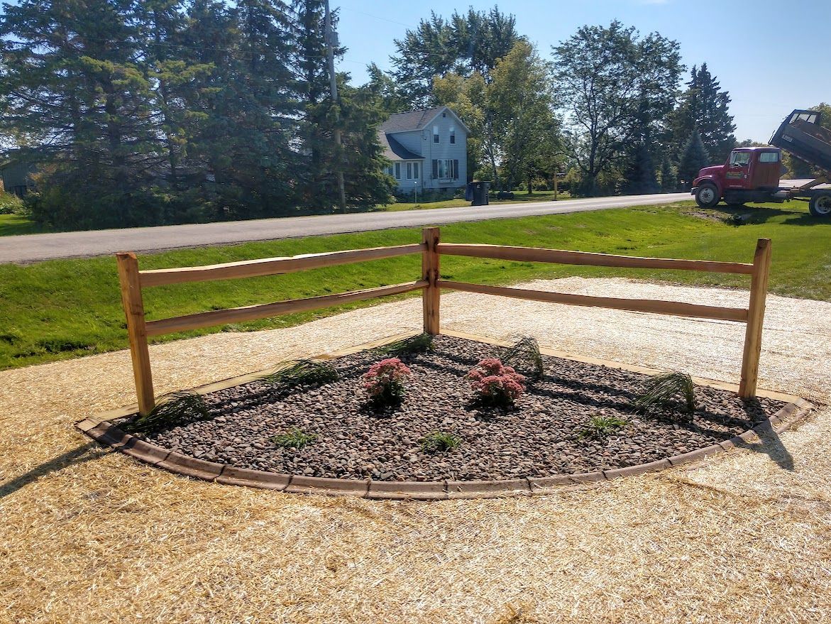 corner decorative landscape curbing