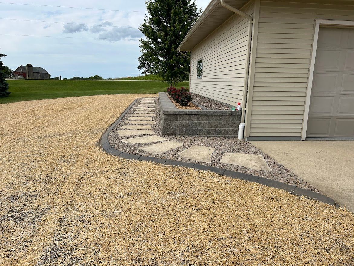 brownsville wi decorative landscape curbing